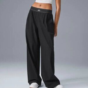 ALO Yoga Women's Black Suit Up Trouser (Regular Size XS)💯🖤